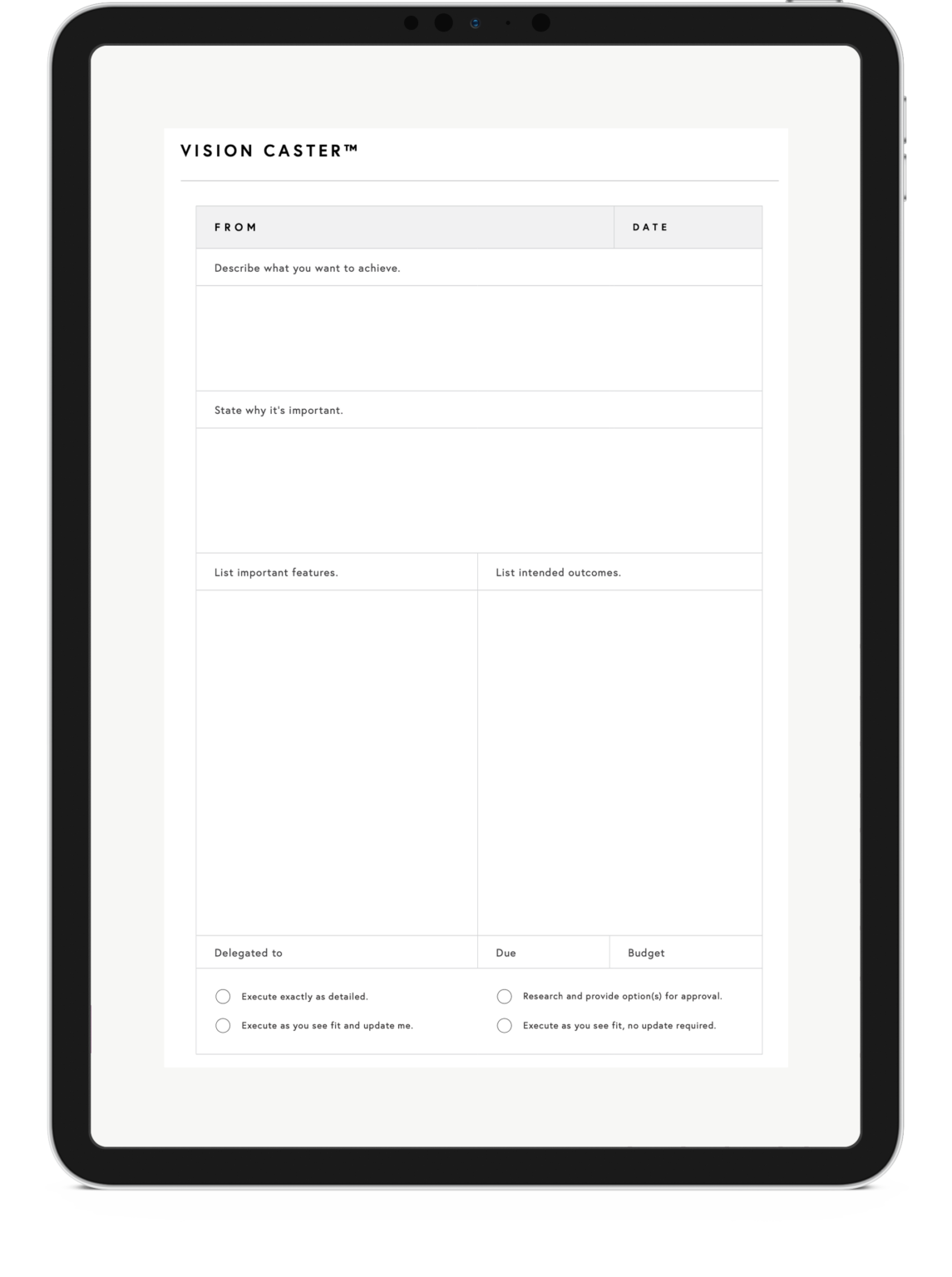 Vision Caster Full Focus